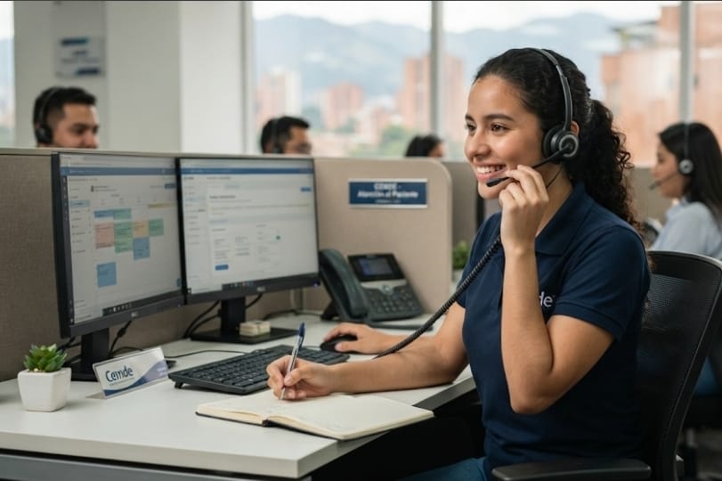 AUXILIAR ADMINISTRATIVO EN SALUD – CALL CENTER Cemde